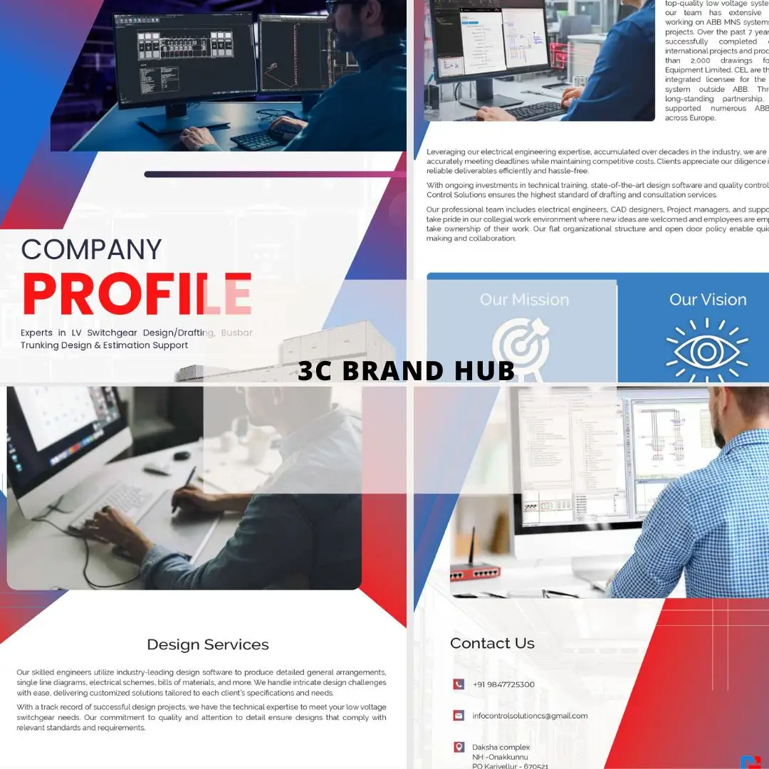 company profile design services