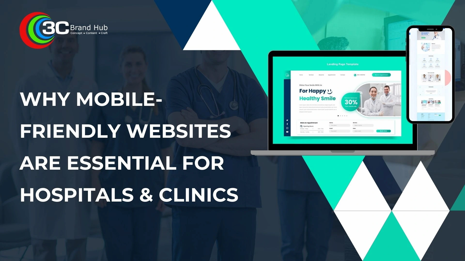 Website for Hospitals and Clinics: Understanding the Need for Mobile Friendliness