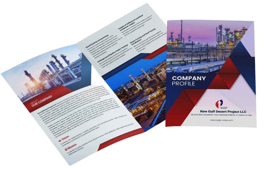 company profile design new