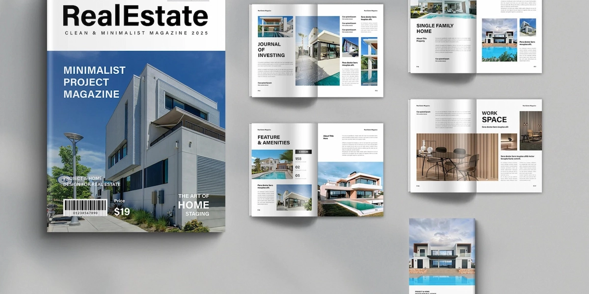 Real Estate Company Profile design agency