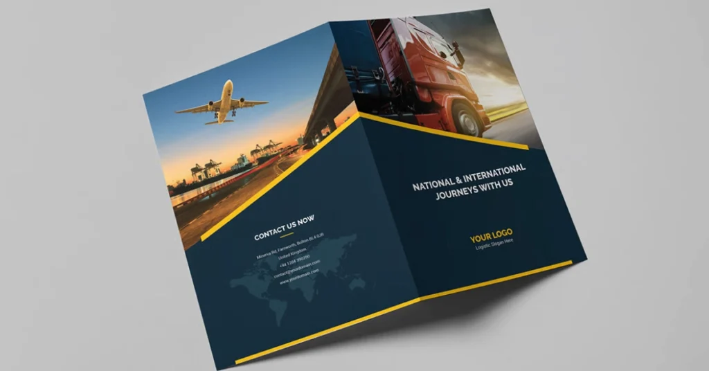 Logistics Company Profile design service