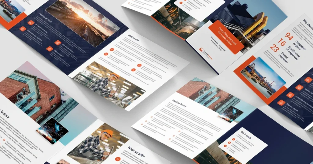 Logistics Company Profile designers