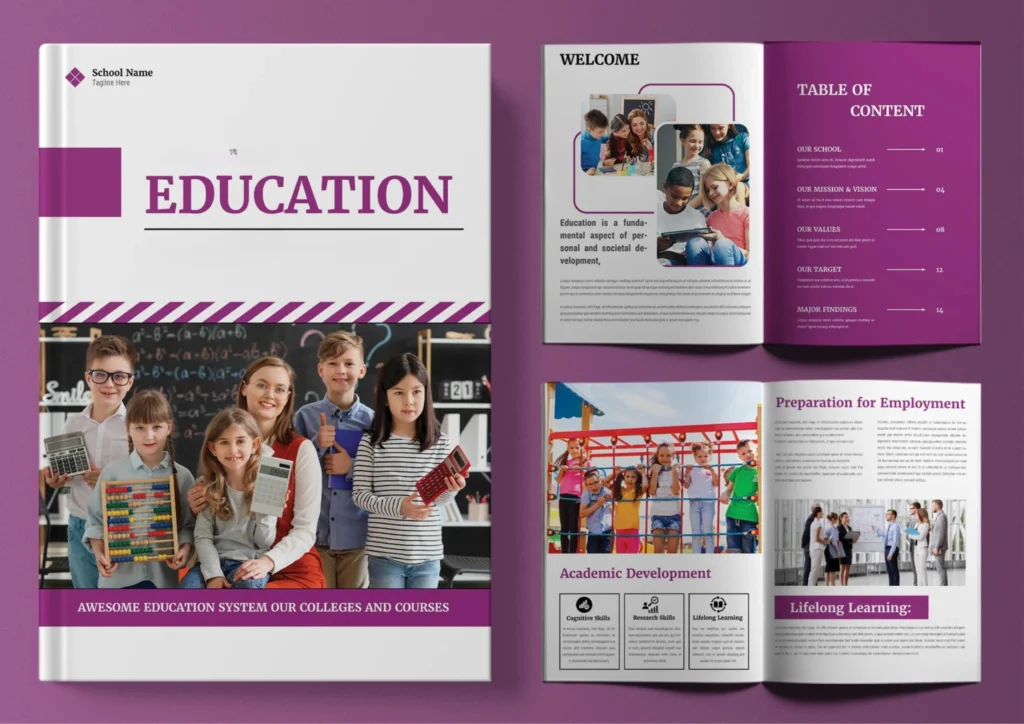 educational institute company profile services