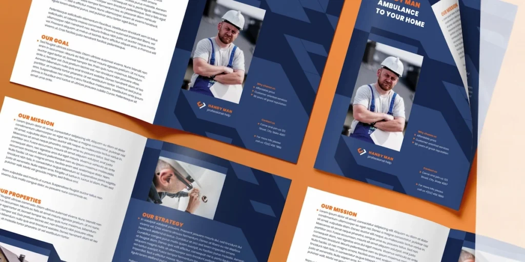 electrical company profile design agency