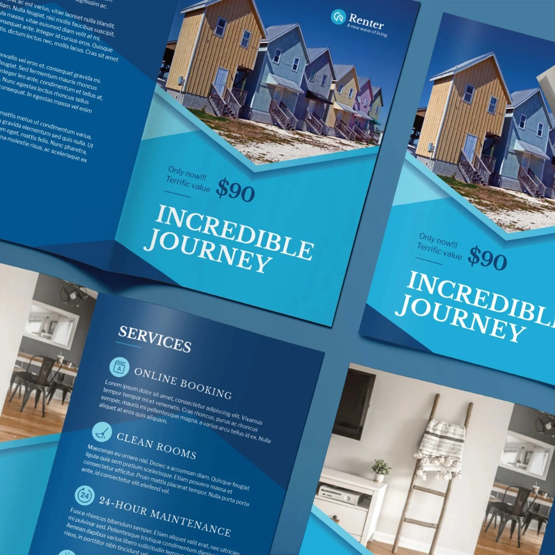 travel agency profile design