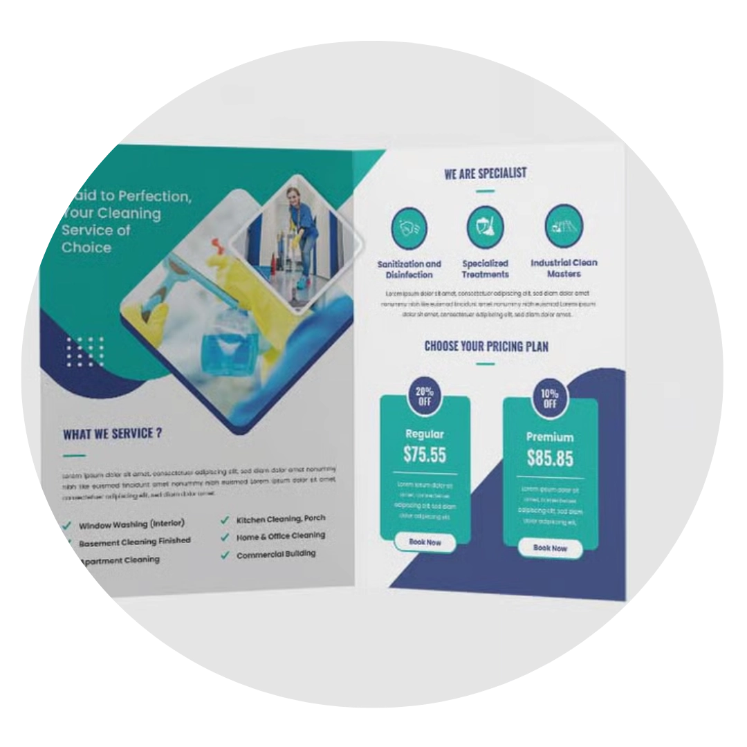 Cleaning services company profile writers