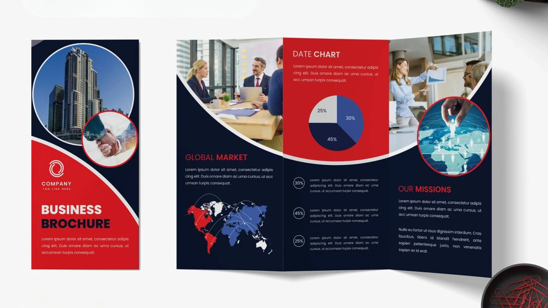 company profile designing and writing