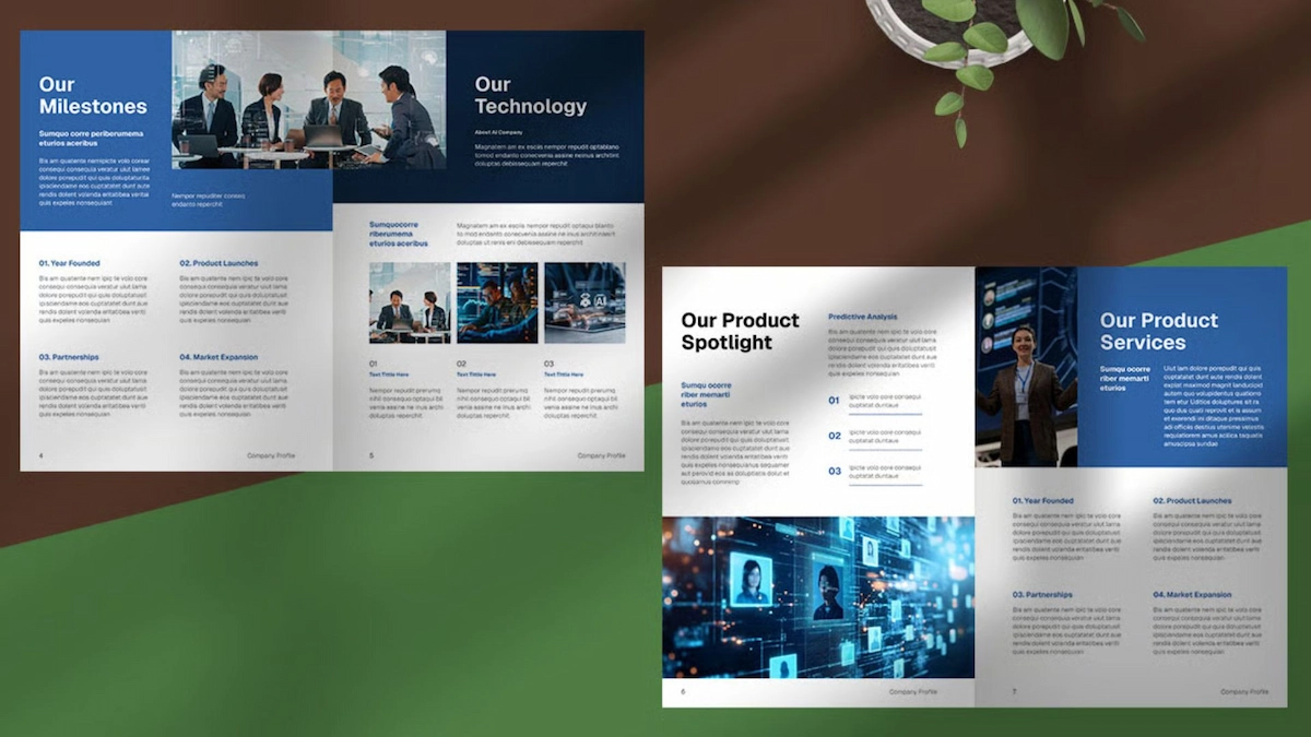IT company profile makers
