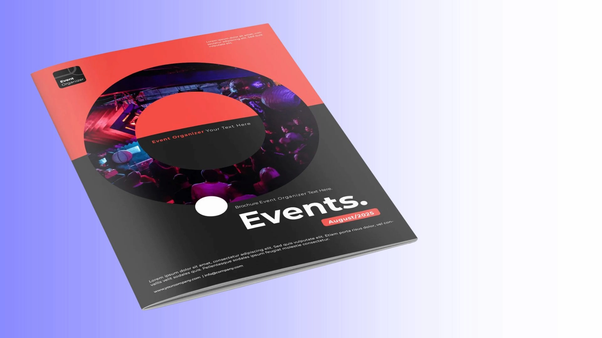 event management company profile writing