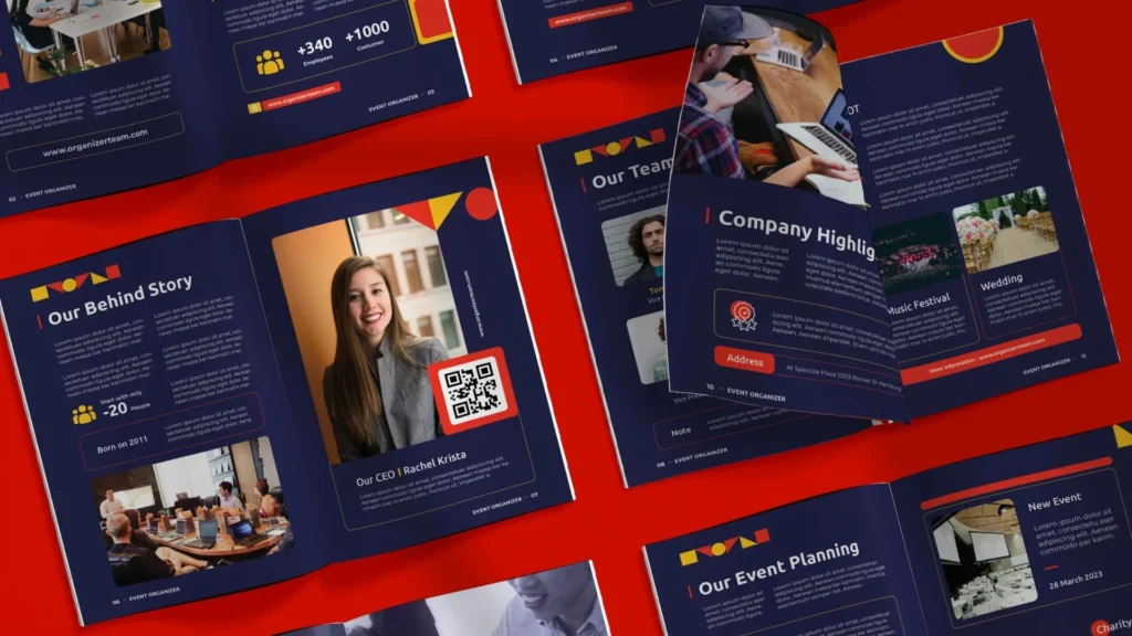 event management company profile making