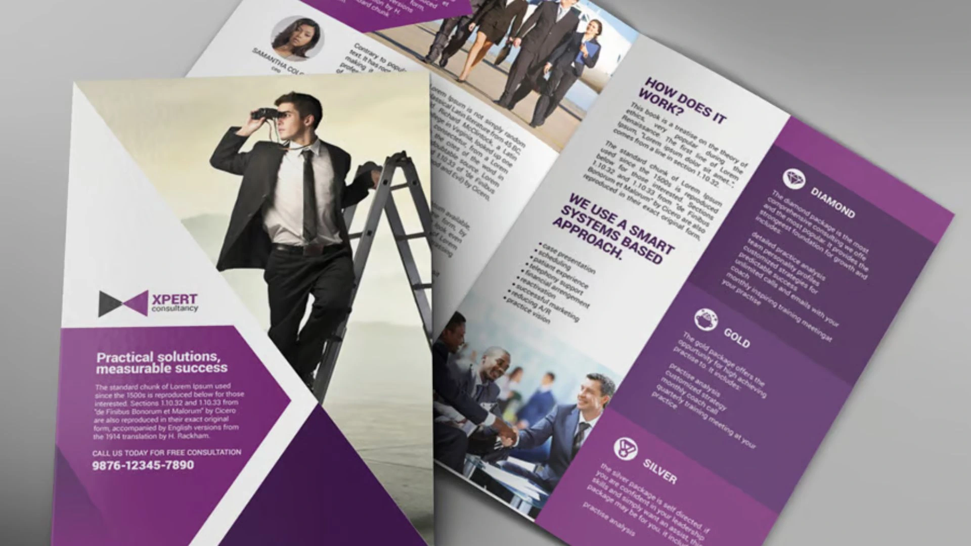 Top company profile design services for consultancy firm