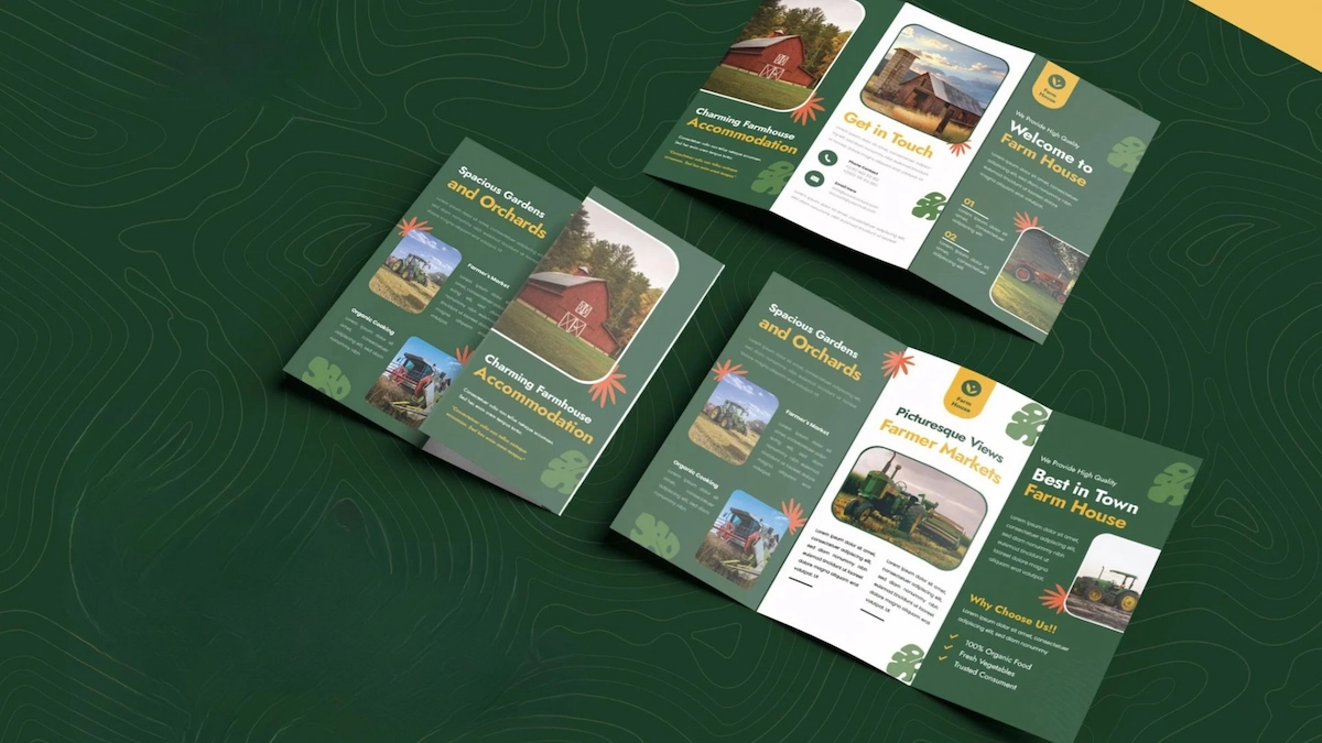Agricultural Business Company Profile designs