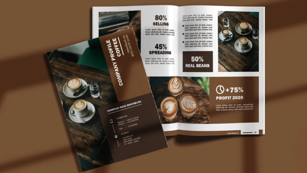 Export import company profile writers