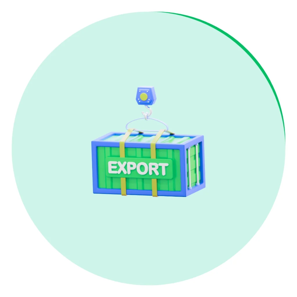 Export import company profile icon - 2