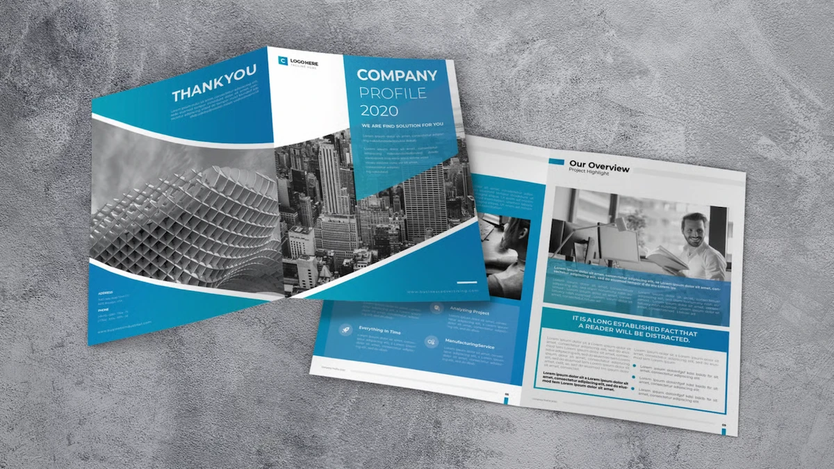 Company profile design agency in canada