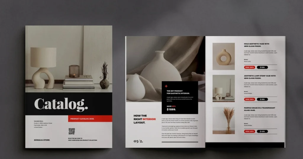 E commerce company profile design agency