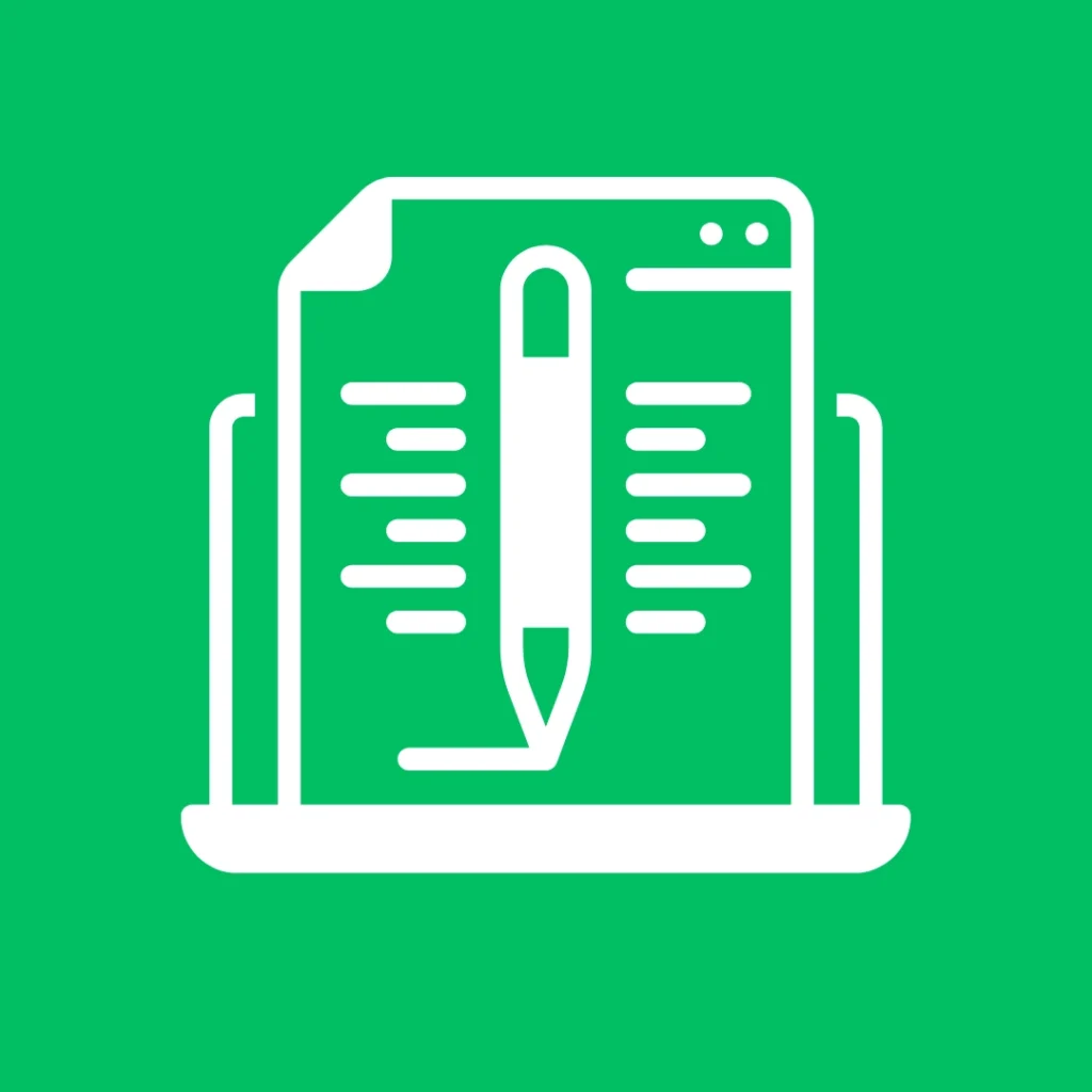 Electrical Company Profile Design and writing icon - 3