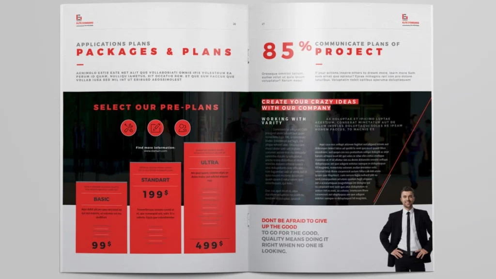 company profile designers in qatar