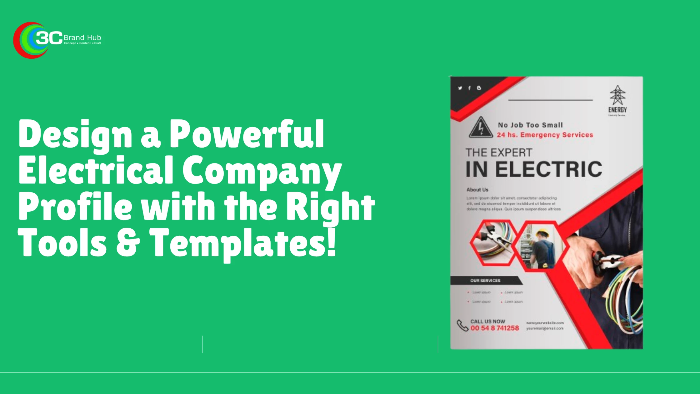 Top Tools and Templates for Electrical Company Profile Design