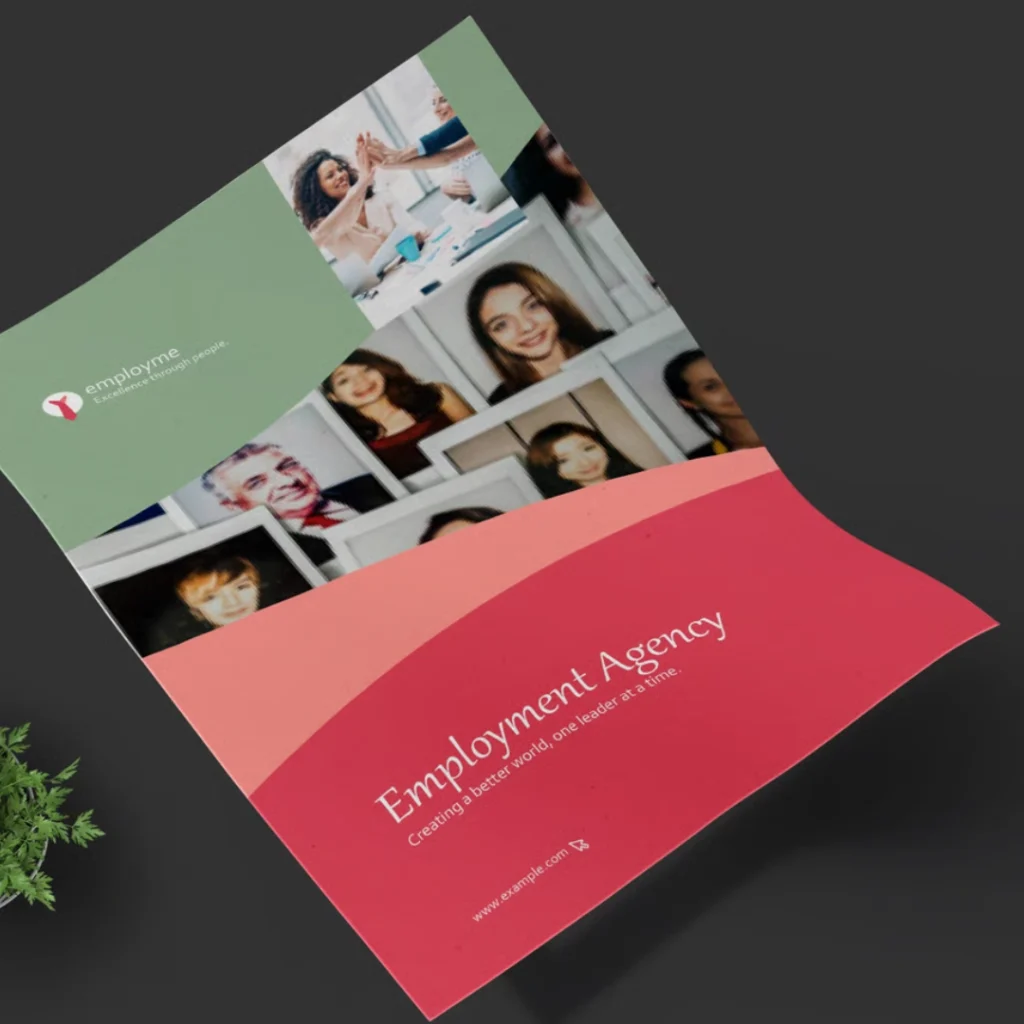 Recruitment company profile designs