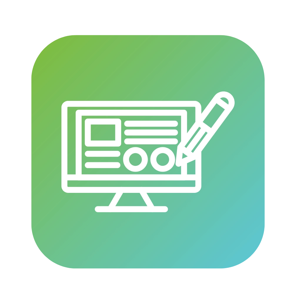 Recruitment company profile designs icon -9