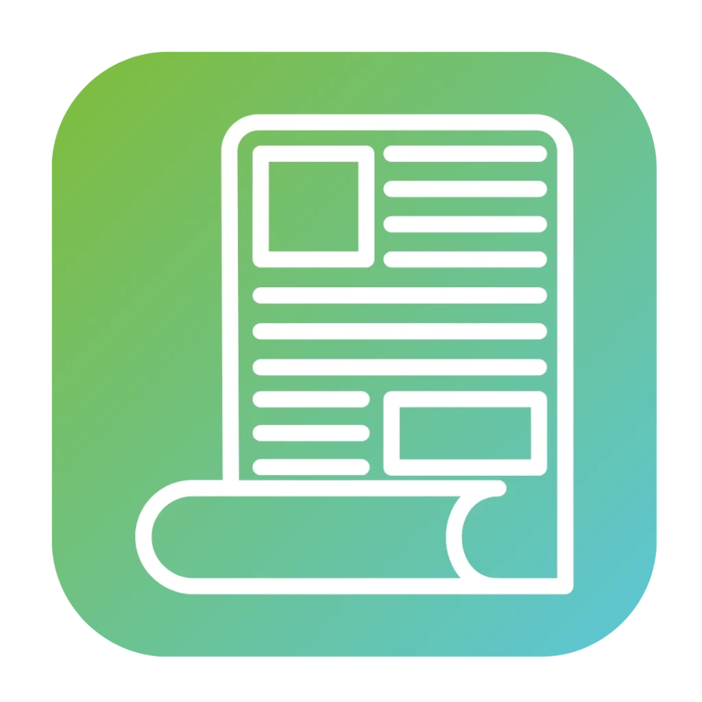 Recruitment company profile designs icon - 1