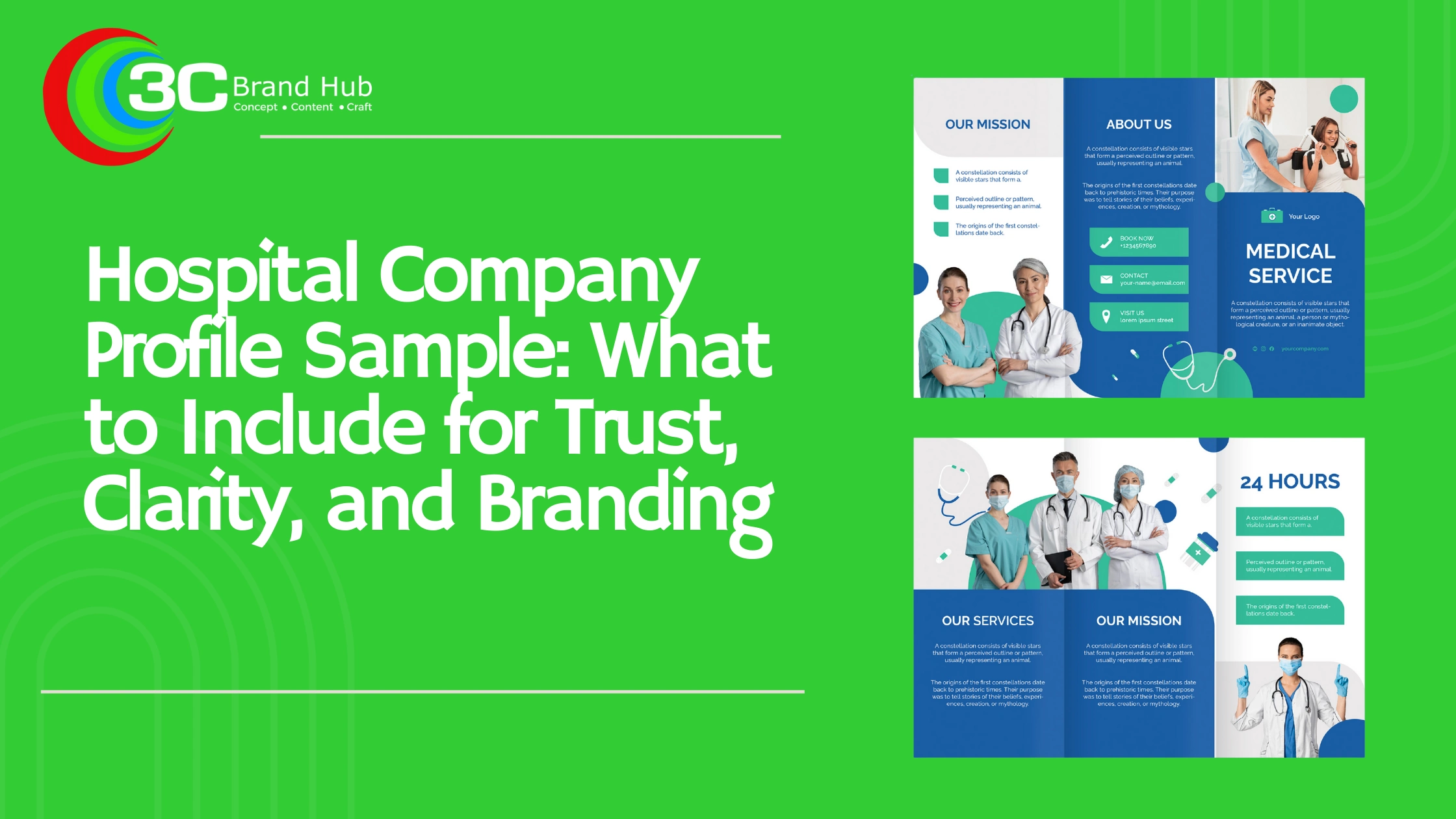 Hospital Company Profile Sample What to Include for Trust, Clarity, and Branding