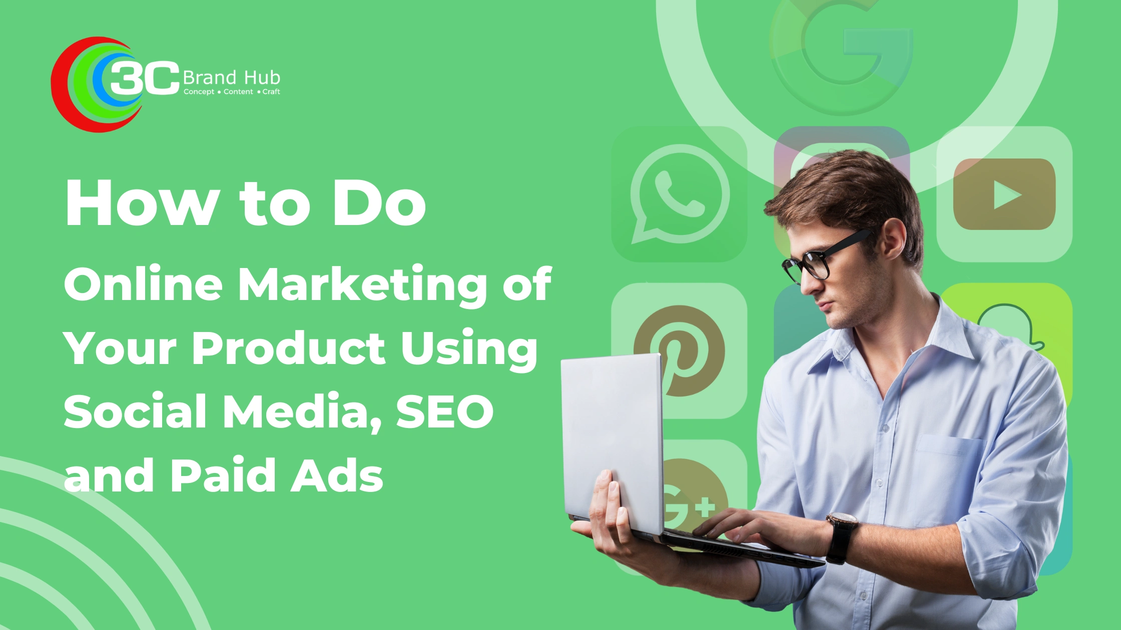 Online Marketing of Your Product Using Social Media, SEO and Paid Ads