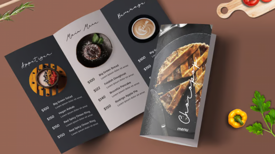 catering company profile design