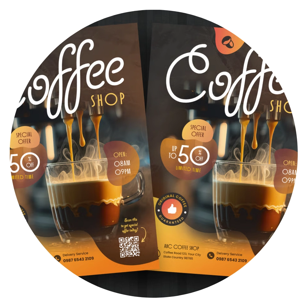 catering company profile design service