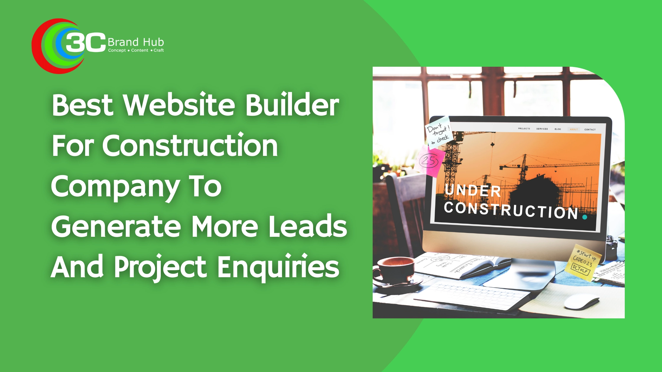 Best Website Builder For Construction Company To Generate More Leads And Project Enquiries