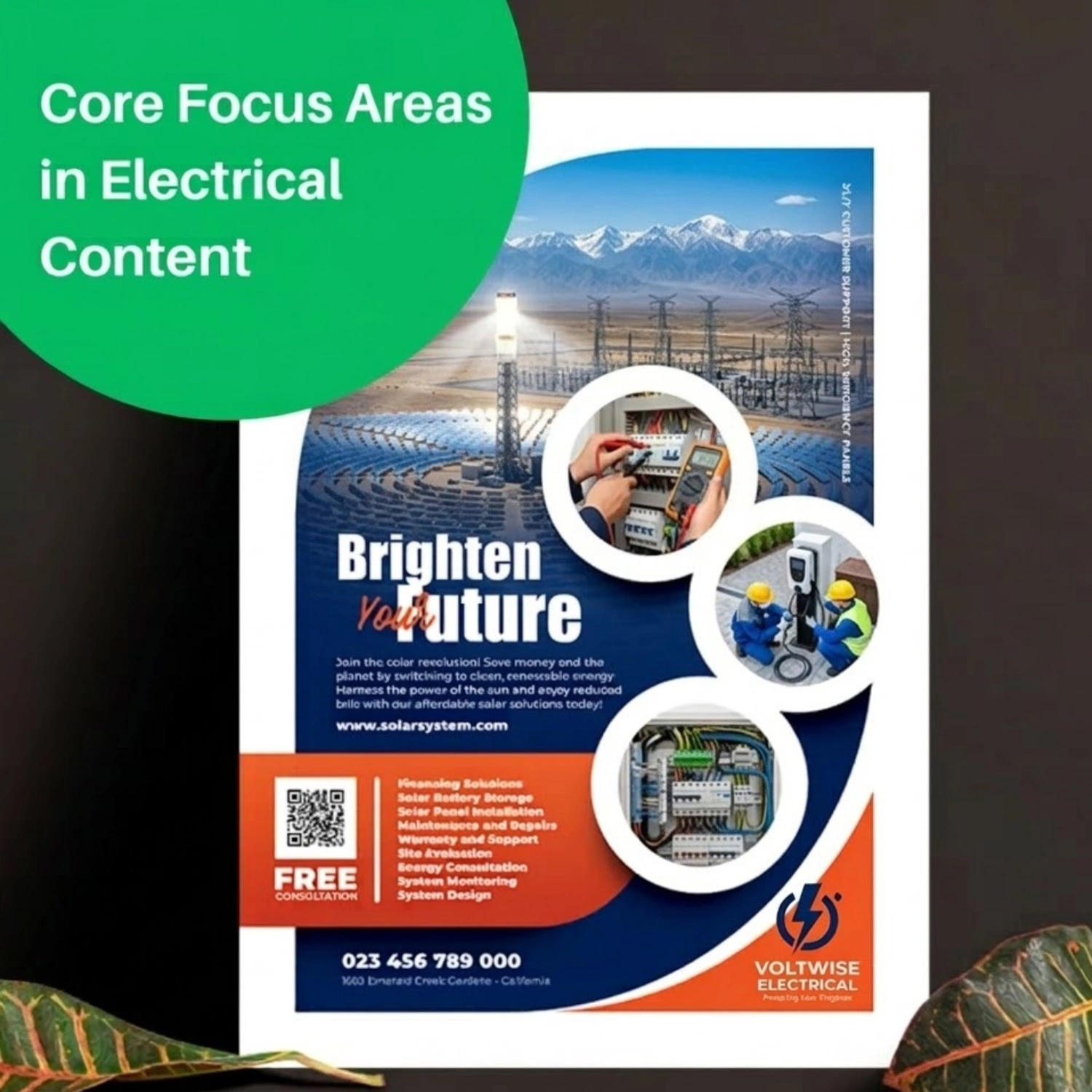 electrical company profile examples