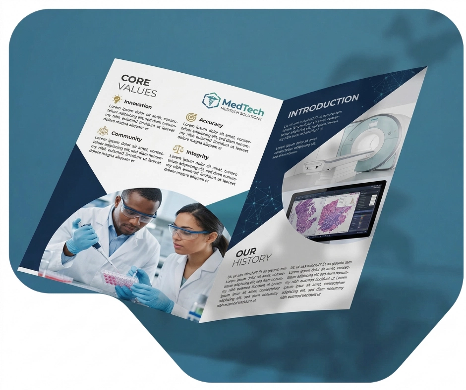 hospital company profile samples