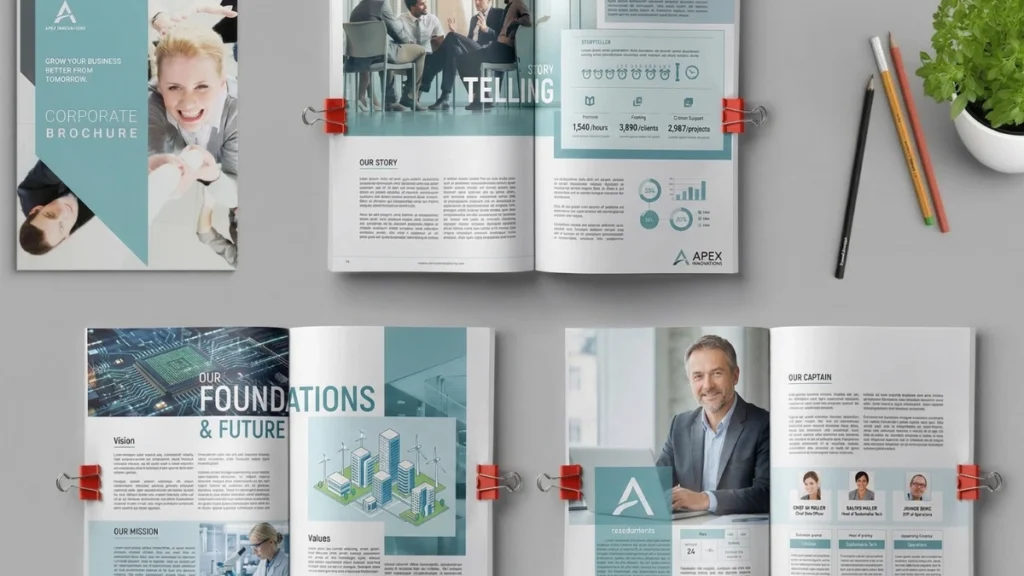 Company Profile Design experts qatar