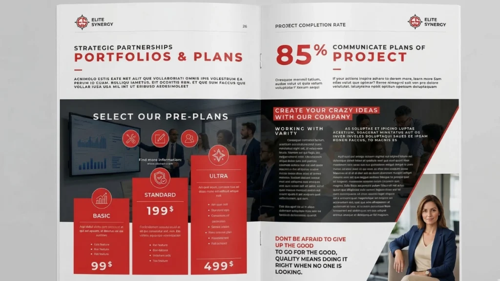 best Company Profile Design in qatar