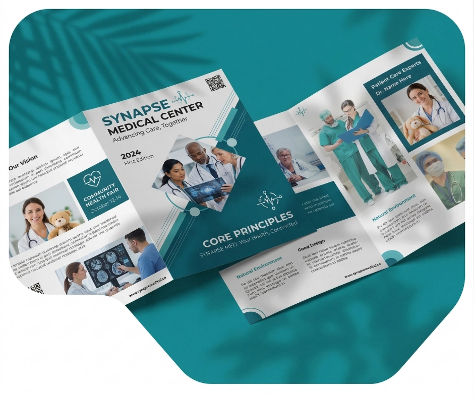 hospital company profile design service