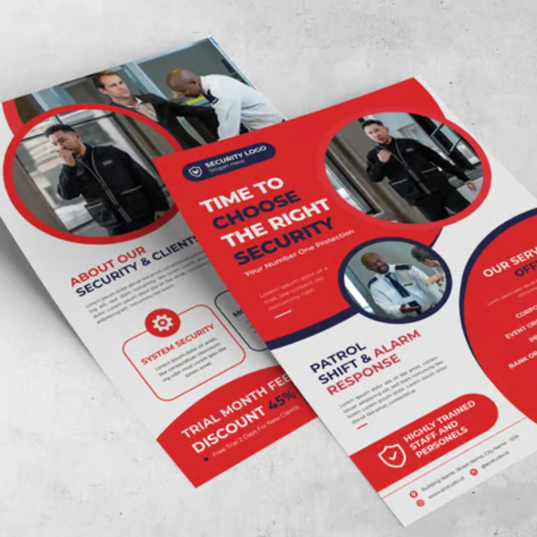 security company profile design service