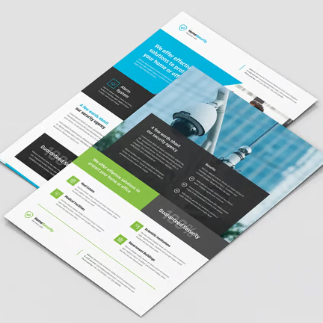 company profile design service security