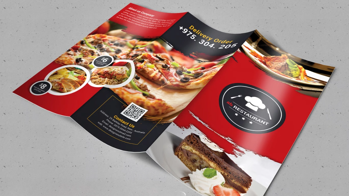 Catering Company Profile Design