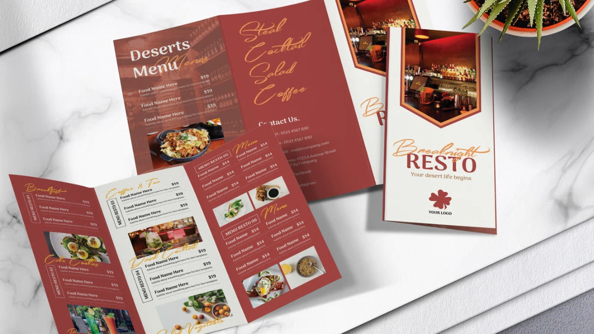 Catering Company Profile makers