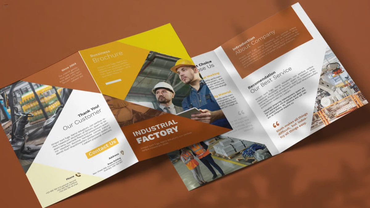 Construction Company Profile designers