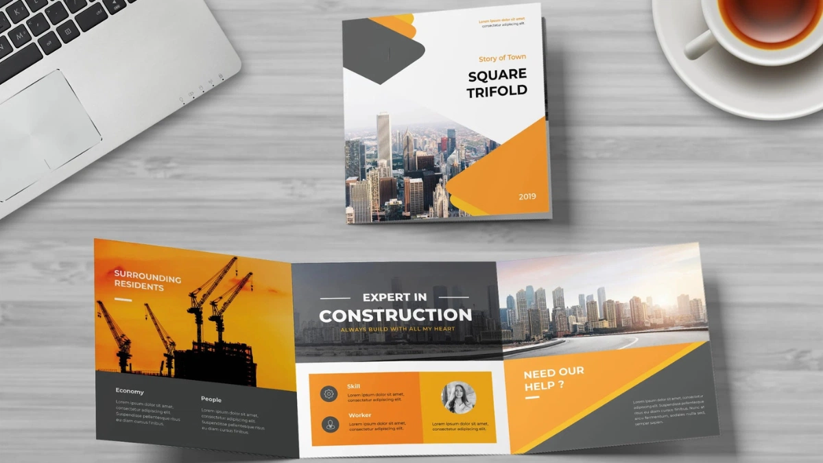 Construction Company Profile design company