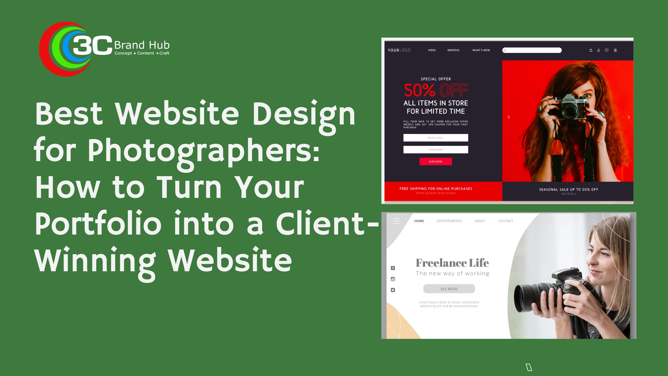Best Website Design for Photographers