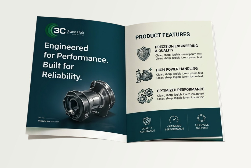 Product Brochure Design sample pdf