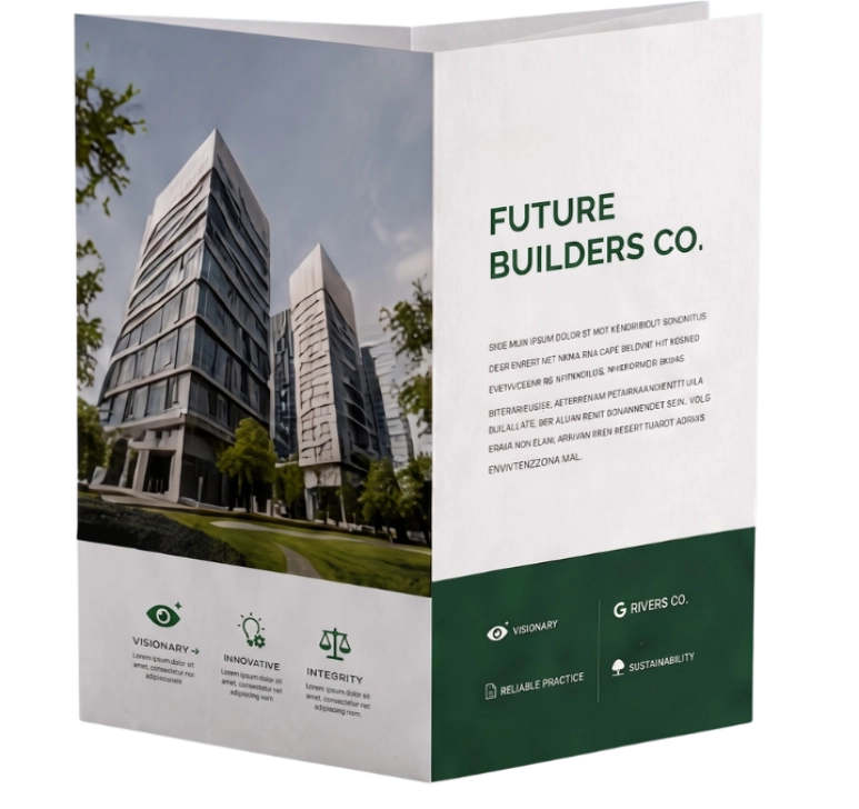 bifold brochure template