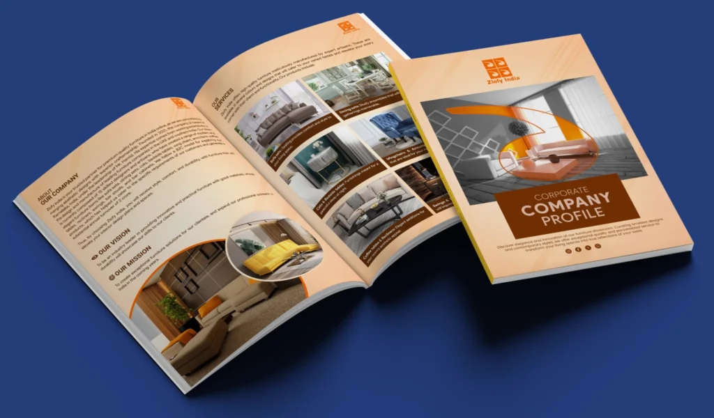 Professional Design in company profile