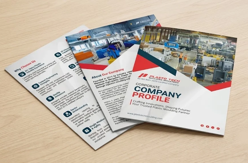 manufacturing company profile design