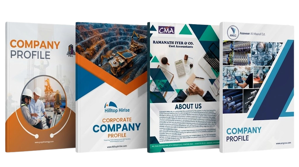 company profile sample designs to get inspired