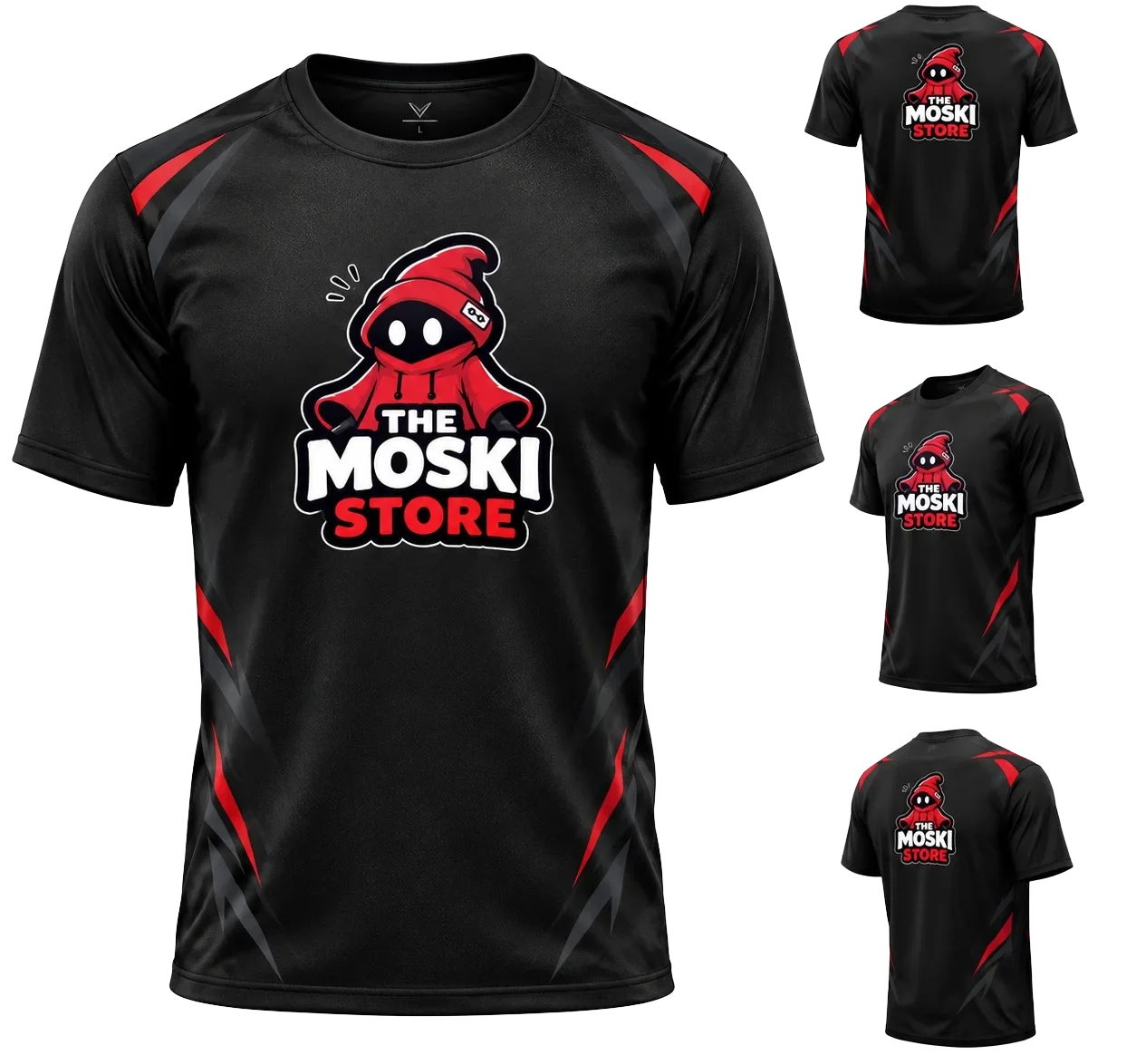 Logo design for the moski store clothing brand
