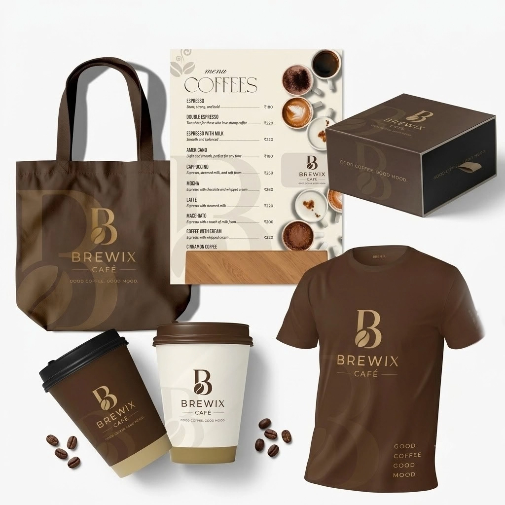 small business branding all in one image